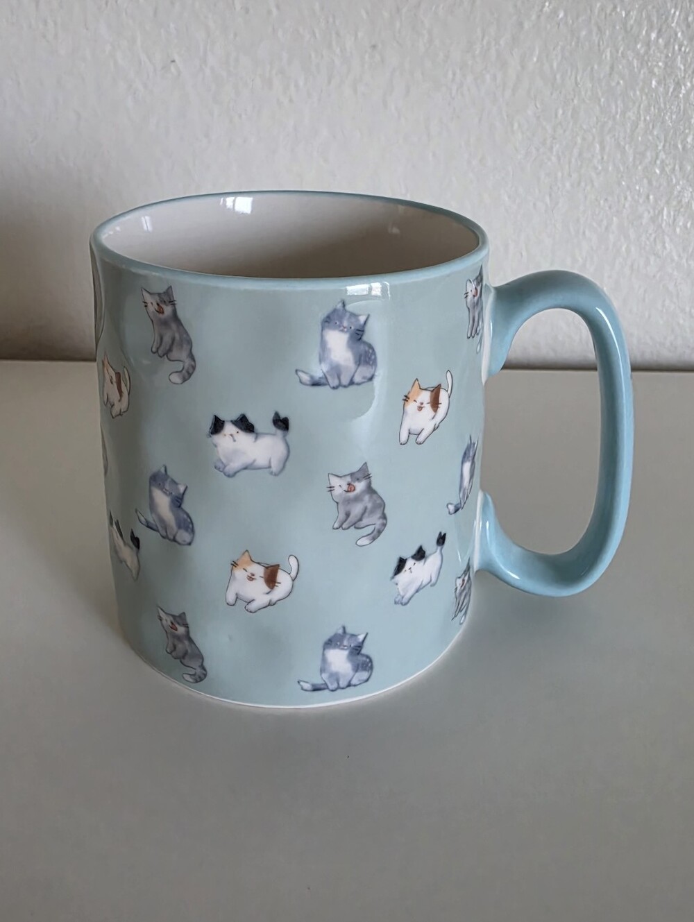 Multi Colored Cat Mug
